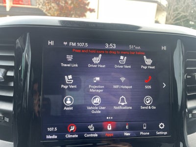 2019 RAM 3500 Laramie Crew Cab 4x4 8' Box