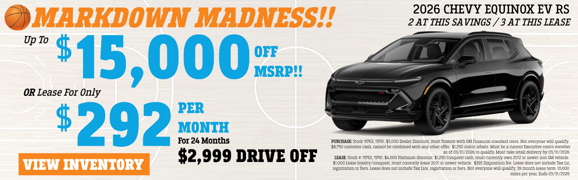 EQUINOX EV PURCHASE & LEASE OFFERS AT PLATINUM CHEVROLET