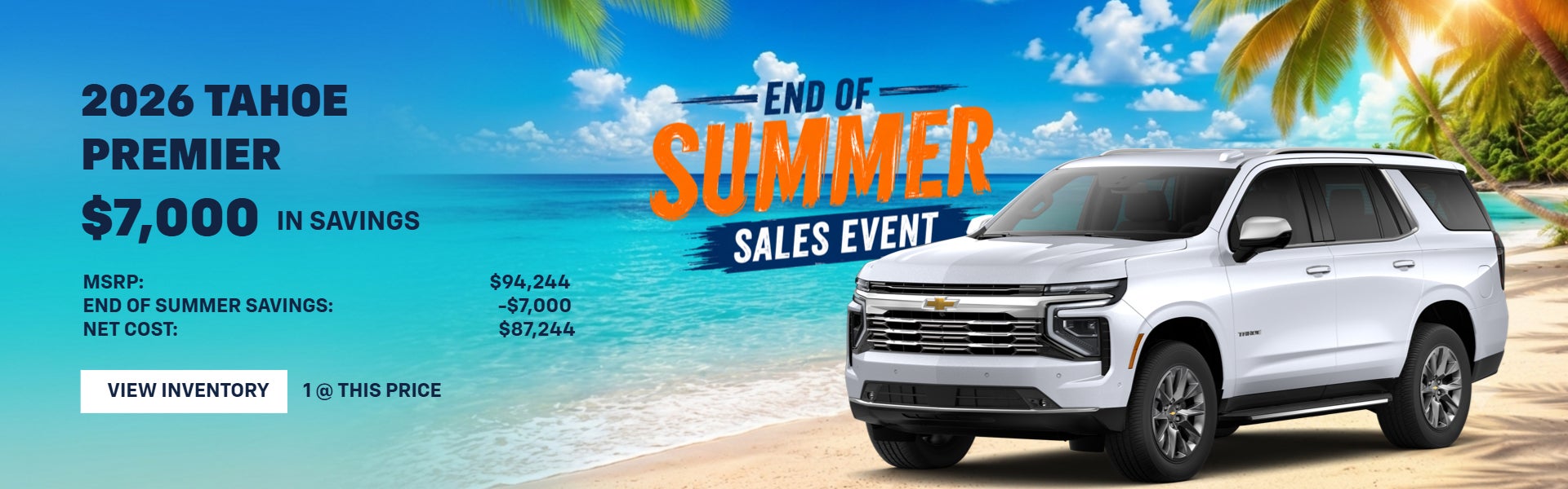 2026 Tahoe Premier