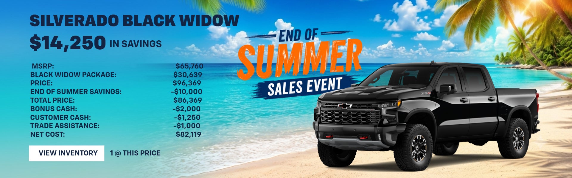 Silverado Black Widow