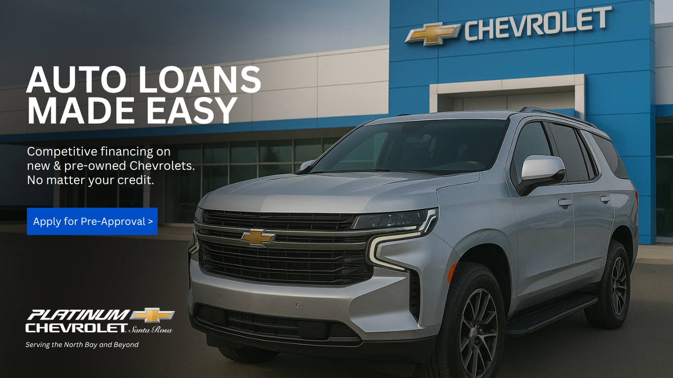 Platinum Chevrolet Financing Santa Rosa