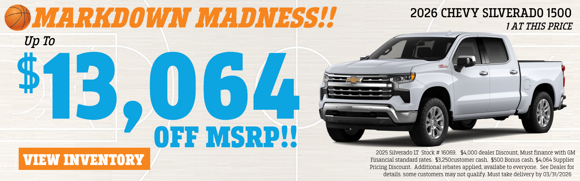 2026 CHEVY SILVERADO 1500