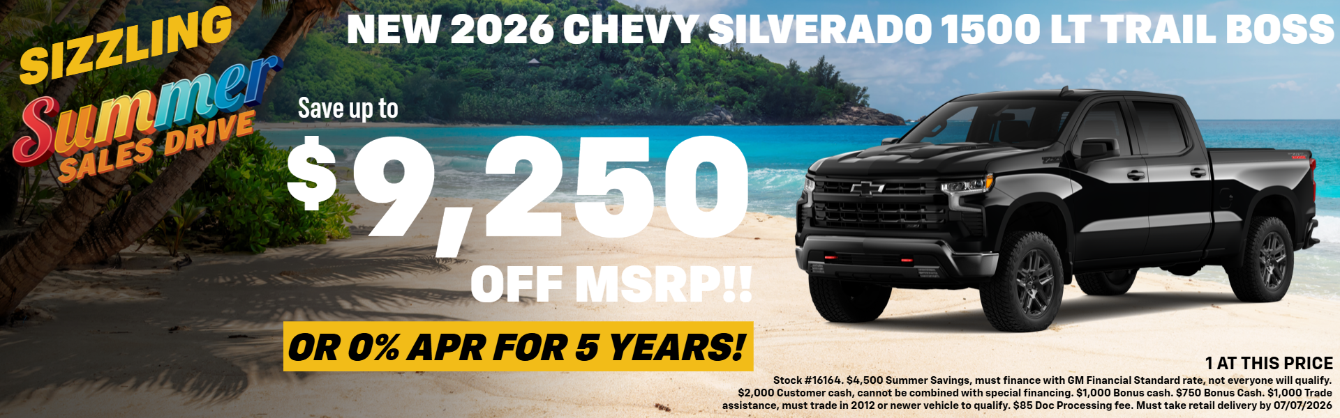 2026 CHEVY SILVERADO 1500 TRAIL BOSS