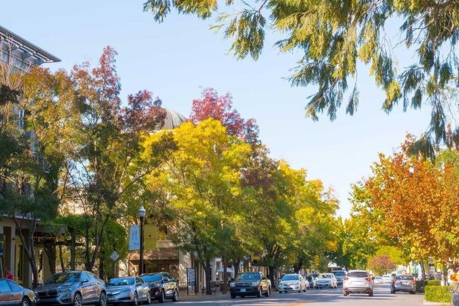 Healsburg CA downtown